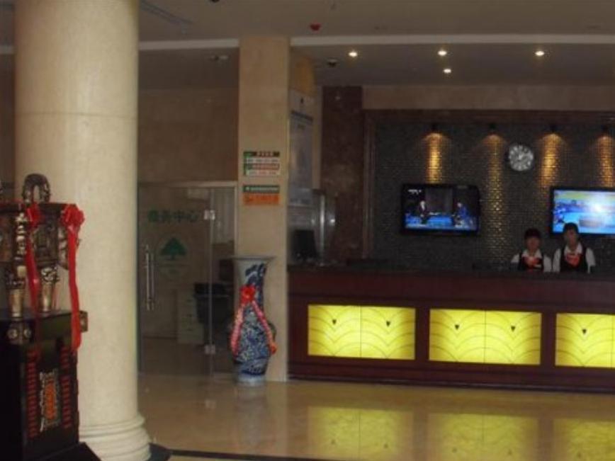 Greentree Inn Shandong Heze Cao County Qinghe Road Business Hotel Exterior foto