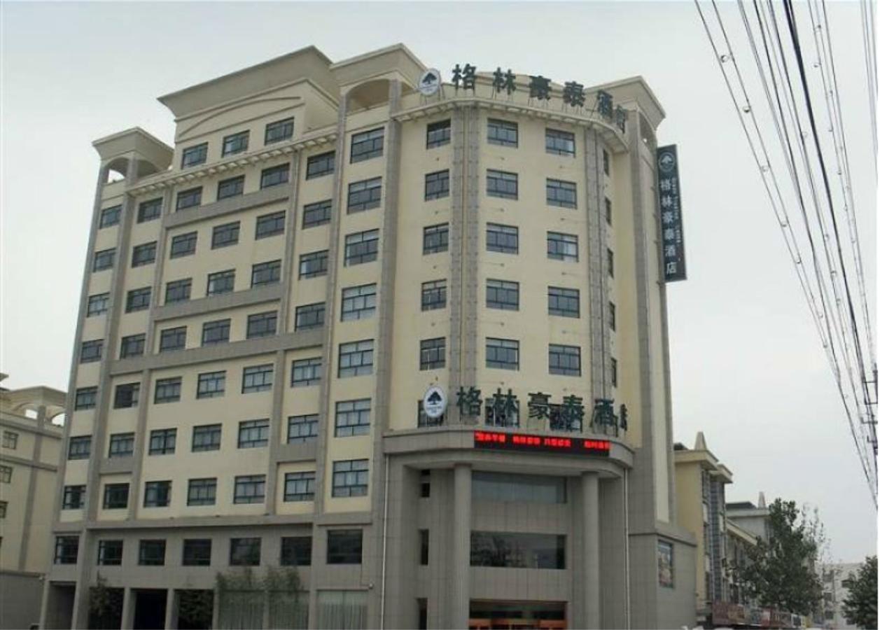 Greentree Inn Shandong Heze Cao County Qinghe Road Business Hotel Exterior foto